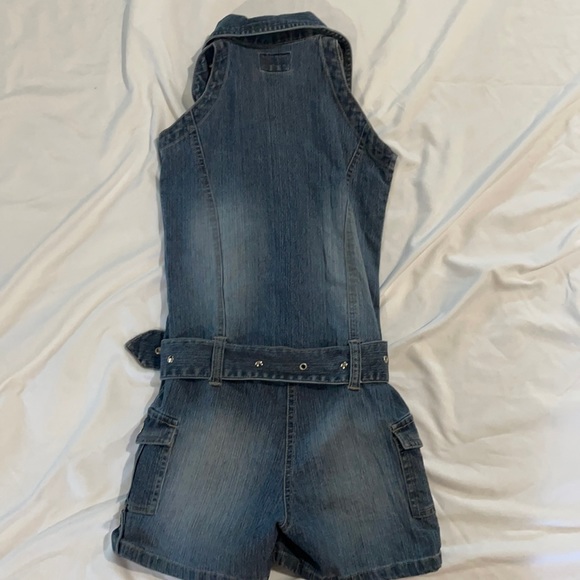 Squeeze size 8 Denim one piece romper - Picture 3 of 5